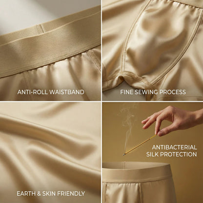 Vigo™ – Premium Silk Boxer Shorts