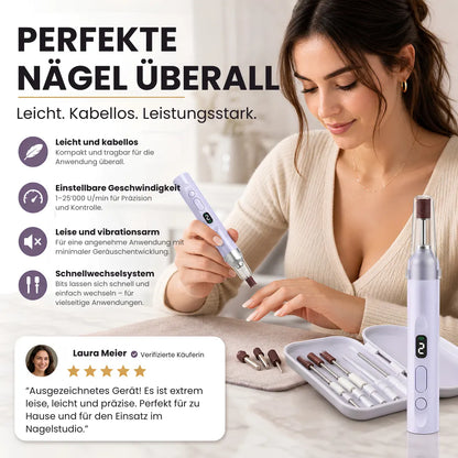 NailPro™ – Tragbarer multifunktionaler elektrischer Nagelfräser
