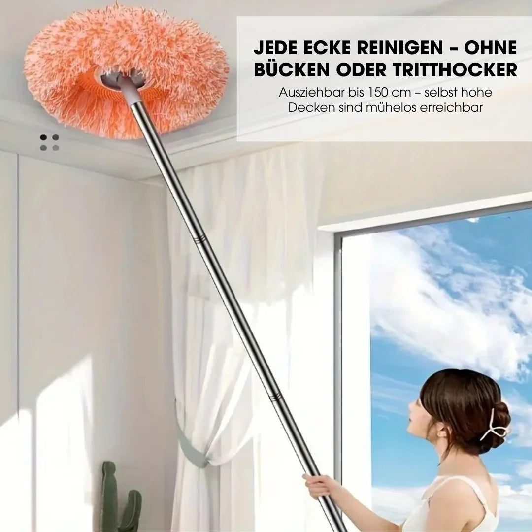 TopClean360™ – Erreicht jede Ecke, sogar die Decke