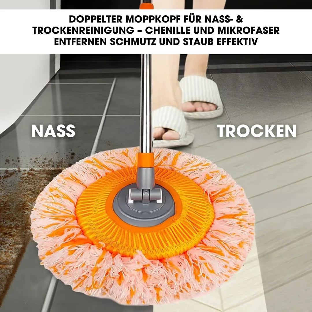 TopClean360™ – Erreicht jede Ecke, sogar die Decke