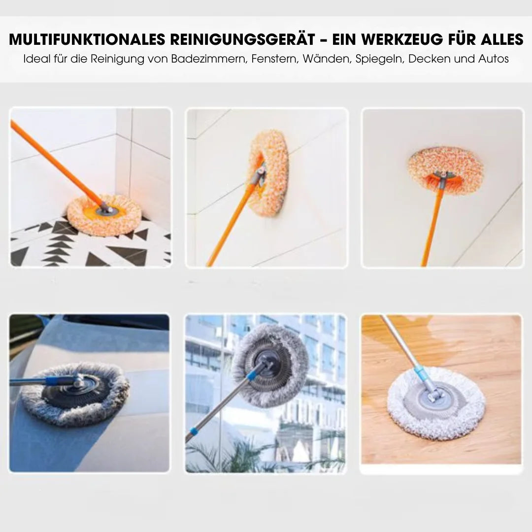 TopClean360™ – Erreicht jede Ecke, sogar die Decke