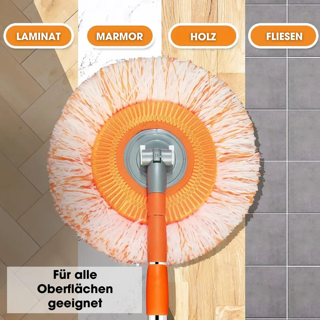 TopClean360™ – Erreicht jede Ecke, sogar die Decke