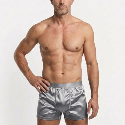 Vigo™ – Premium Silk Boxer Shorts